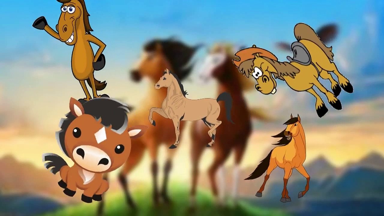Caballo de canciones infantiles Para los Dedos de la Familia Niños | Canciones | Caricatura / Rimas | inglés a los Niños rh