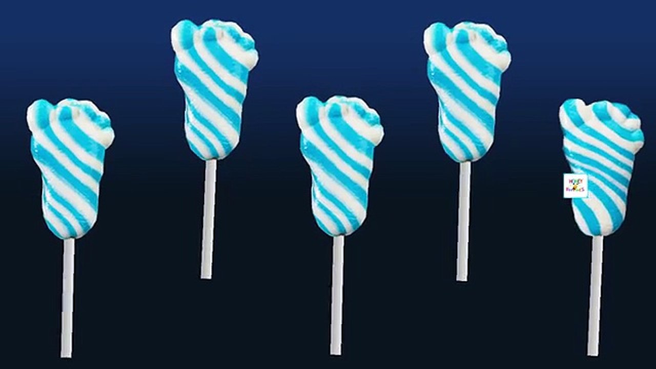 Детские Ноги Конфеты Леденец Палец Семья Потешки Папа Палец Песня