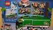 Лего Гран-При грузовик и гоночный автомобиль тренировочная гонка Лего Сити 60025 игрушка Обзор