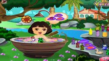 Дора Полный эпизод для младенцев Дора купания Детские игры для детей нового