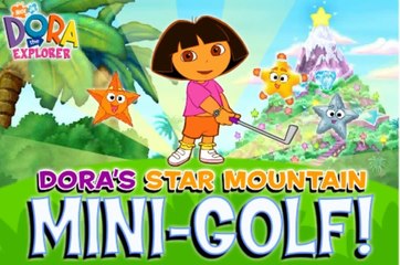 Dora la exploradora: Dora la Estrella de Montaña, Mini Golf.