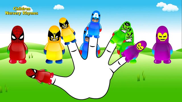 Superheroes Magical Surprise Eggs | Surprise Easter Egg | Finger Family Nursery Rhymes Lot