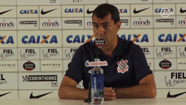 Carille enaltece vitória do Timão, mas afirma que o time precisa melhorar