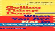 [Read Book] Getting Things Done When You Are Not in Charge Mobi