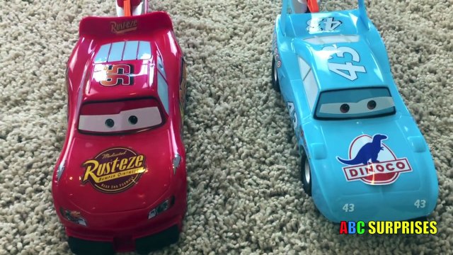 Disney Cars Lightning McQueen Tow Mater Races Lego Duplo Egg Surprise Thomas and Friends K