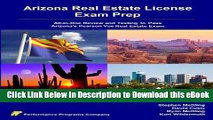 DOWNLOAD Arizona Real Estate License Exam Prep: All-in-One Review and Testing to Pass Arizona s