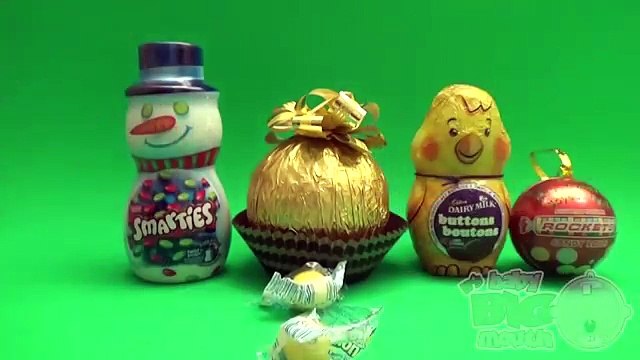 Сюрприз яйца конфеты Открытие Заполненный! Лучший сюрприз яйцо Candy Party!