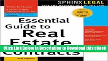 [Read Book] Essential Guide to Real Estate Contracts (Complete Book of Real Estate Contracts) Mobi