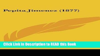 PDF Online Pepita Jimenez (1877) Full eBook