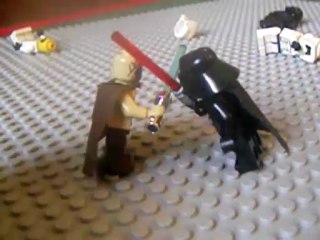 Duel Dark Vador VS Jedi Tusken