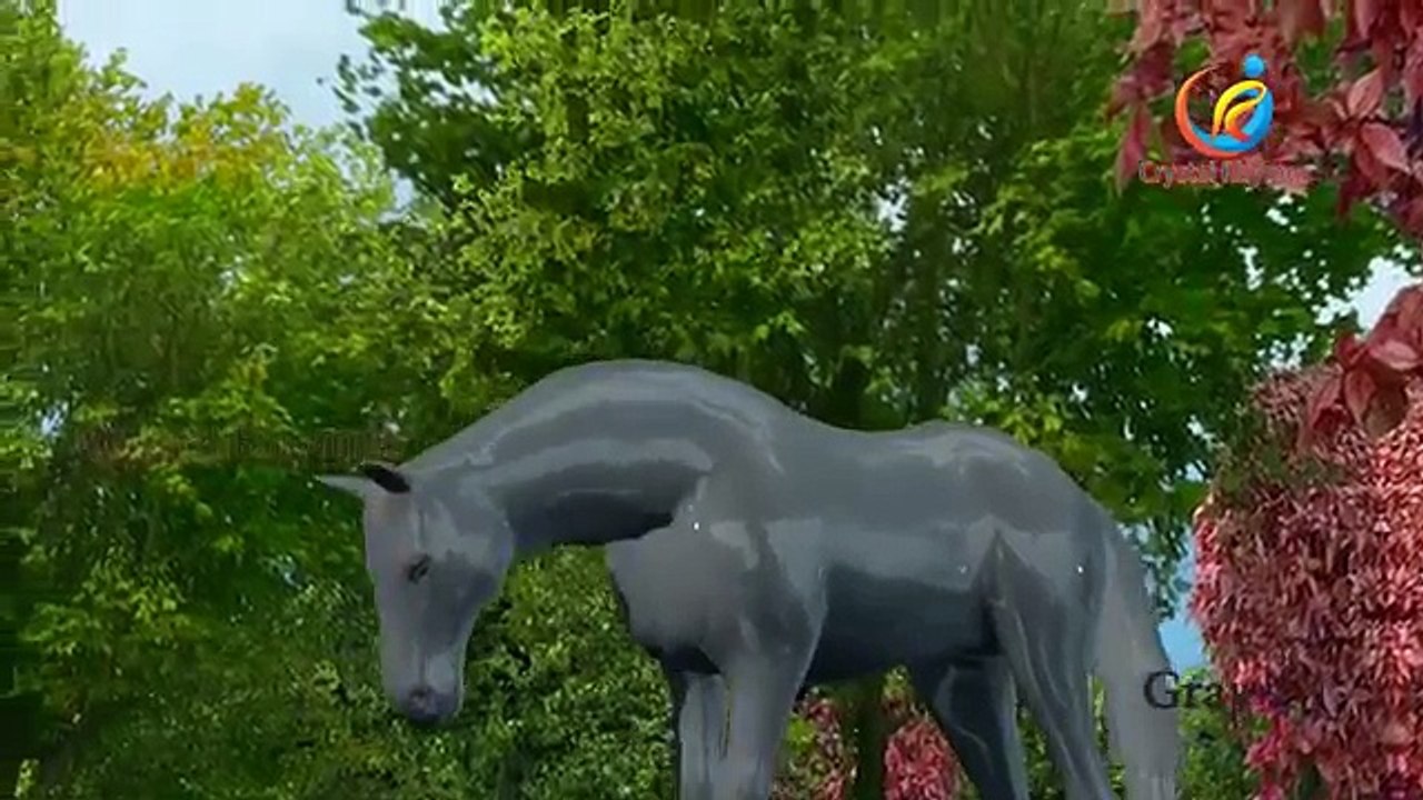 Colorful Horse Color Song For Children Rhymes | 3D Animated Kids Rhymes