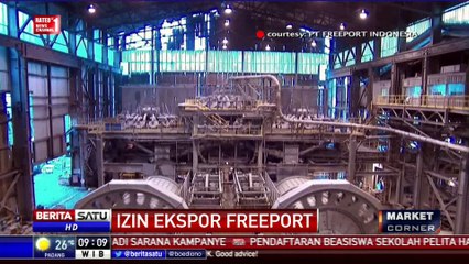 Скачать видео: Kementerian ESDM: Rekomendasi Izin Ekspor Freeport Terbit Pekan Depan