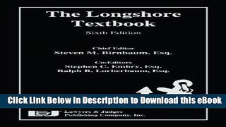 [Read Book] The Longshore Textbook, Sixth Edition Kindle