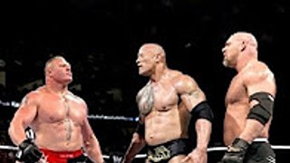 WWE Brock Lesnar vs The Rock | MOST BRUTAL FIGHT | The Rock almost died (Full Match)
