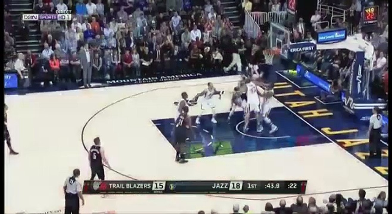 Jusuf Nurkić VS Utah (debi za Portland)