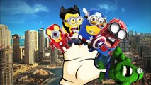 Minions Banana Secador De Esbirros De Dibujos Animados Divertidos ~ Spiderman Dedo De La Familia De Las Canciones De Canciones Infantiles