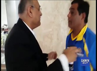Najam Sethi Requesting Rashid Latif, "Bayan Dain Na Tagrra Sa" - Watch Rashid Latif's Reply
