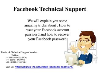 How To Reset Your Facebook Account Password