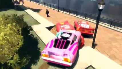 Disney Pixar Cars Lightning McQueen My Little Pony skin Nursery Rhymes (Kids Songs)