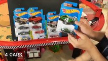 Opening 13 Hot Wheels Cars from the new C Case (unboxed) by FamilyToyReview