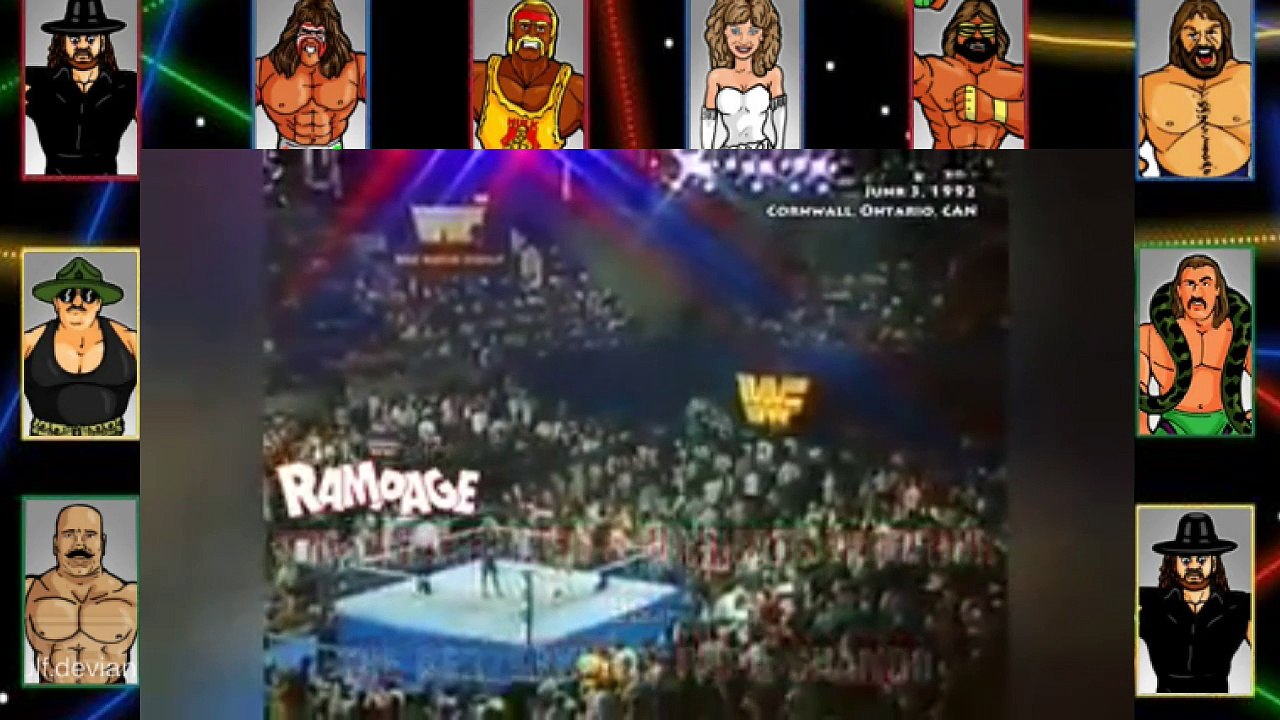 HASBRO MATCH-UP: The Undertaker & The Ultimate Warrior vs.The Berzerker & PaPa Shango