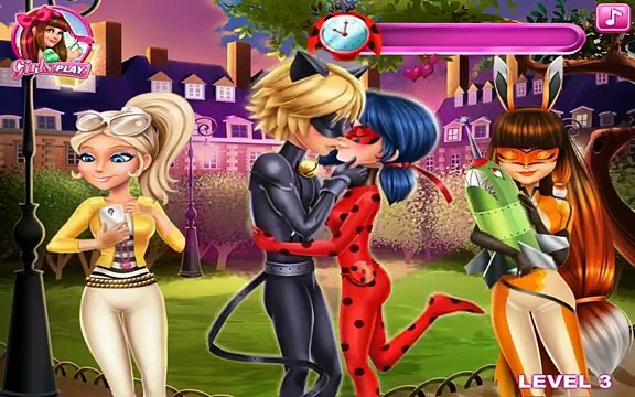 Ladybug Miraculous Kiss - Ladybug and Cat Noir Kissing Game For Kids