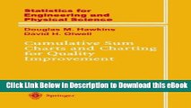 DOWNLOAD Cumulative Sum Charts and Charting for Quality Improvement (Information Science and
