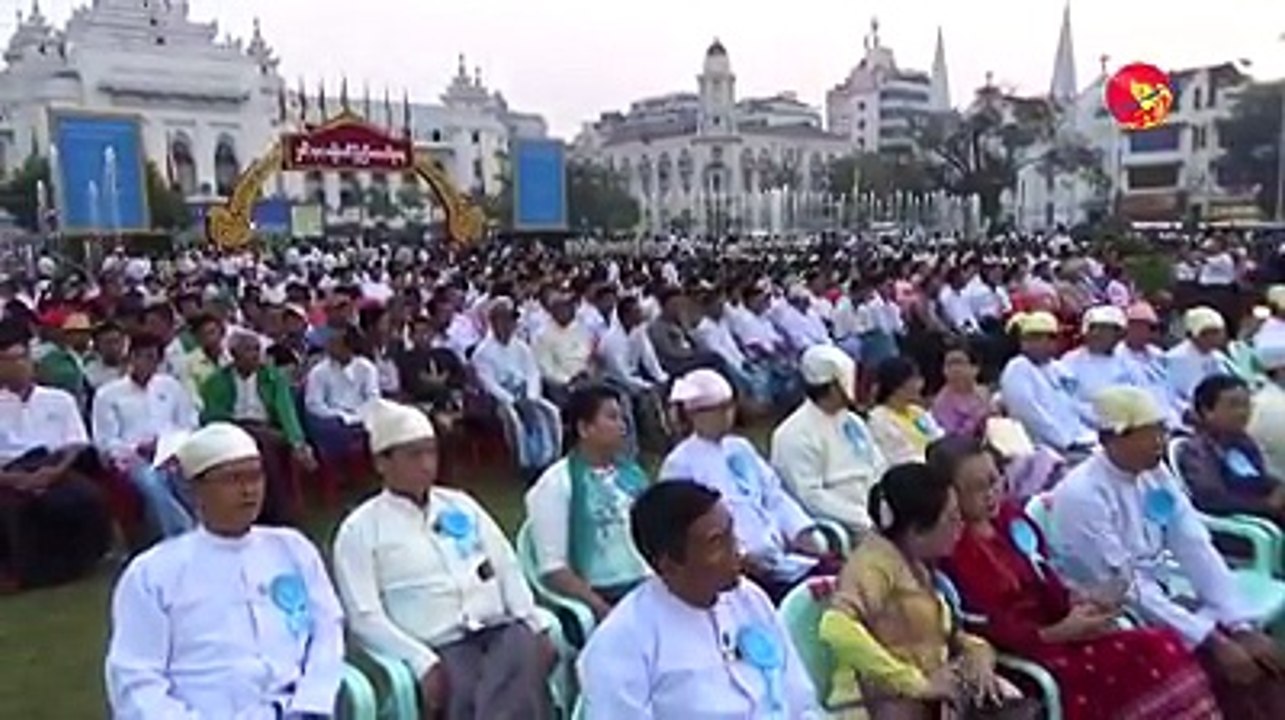 ရန္ကုန္ ျပည္ေထာင္စုေန႔ အခမ္းအနား (ရုပ္/သံ)