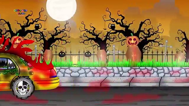 Good Vs Evil | Scary Taxi Car Battle For Kids | Scary Monster Trucks For Children | Street Vehicles