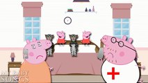 #Talking Tom and Friends #Five Little #Peppa #Jumping on the bed #Nursery Rhyme