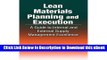 [Read Book] Lean Materials Planning and Execution: A Guide to Internal and External Supply