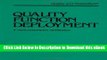 [Read Book] Quality Function Deployment: The Practitioner s Approach (Quality and Reliability)