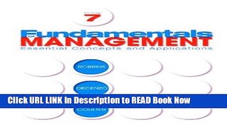 [Popular Books] Fundamentals of Management (7th Edition) FULL eBook