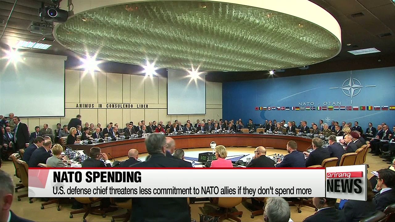 U.S. defense chief threatens less commitment to NATO if they don't spend more