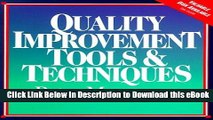 [Read Book] Quality Improvement Tools   Techniques Mobi