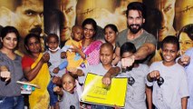 Shahid Kapoor Spends Time With Cancer Patients | Rangoon Promotions