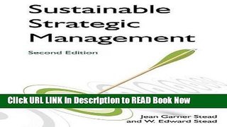 [Popular Books] Sustainable Strategic Management Full Online