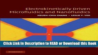 [Download] Electrokinetically-Driven Microfluidics and Nanofluidics Free Books