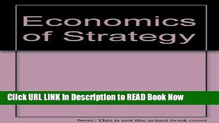 [Popular Books] Economics Of Strategy FULL eBook