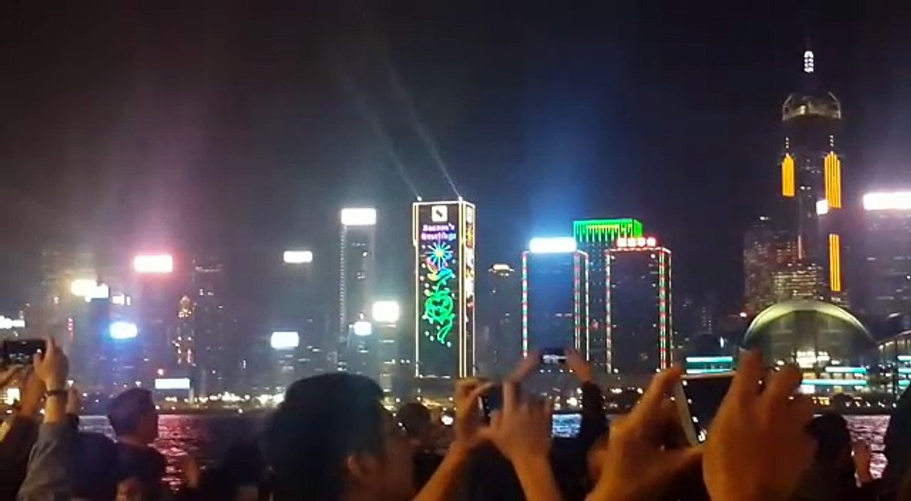 Hong Kong Light Show 2017