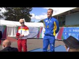 Men's long jump T13 | Victory Ceremony | 2014 IPC Athletics European Championships Swansea