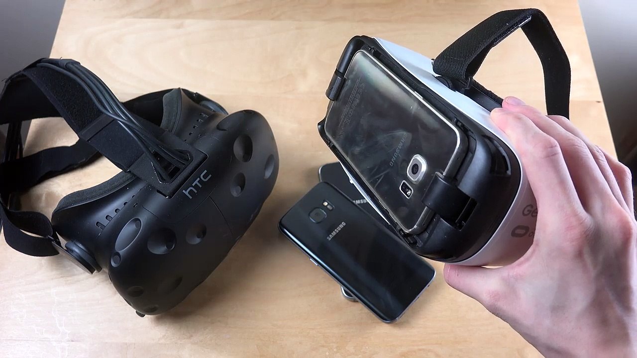 Samsung Gear VR and HTC Vive Some Differences!