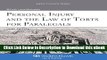 [Read Book] Personal Injury   the Law of Torts for Paralegals, Third Edition (Aspen College) Mobi