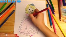 ПРИНЦЕССА СОФИЯ Раскраски мультик новая серия 2016 года Coloring Pages Princess Sofia