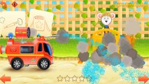 Обзоры мобильных игр - пожарная машина - мультфильм для детей