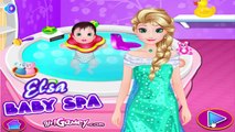 CANAL VIDEOS INFANTIS - FROZEN ELSA COM SUA FILHA LINDA - Elsa with her son