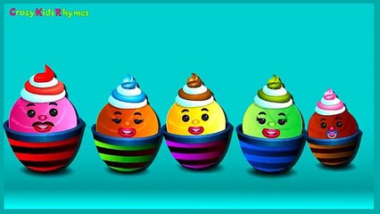 The Finger Family Cup Ice Cream Family Nursery Rhymes | Cup Ice Cream Finger Family Songs