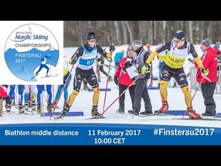 Biathlon middle distance | 2017 World Para Nordic Skiing Championships, Finsterau