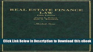 [Read Book] Hornbook on Real Estate Finance Law (Hornbooks) Kindle