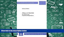 Download [PDF]  Alltag und Identität: Zur Theorie des modernen Alltagslebens (Europäische